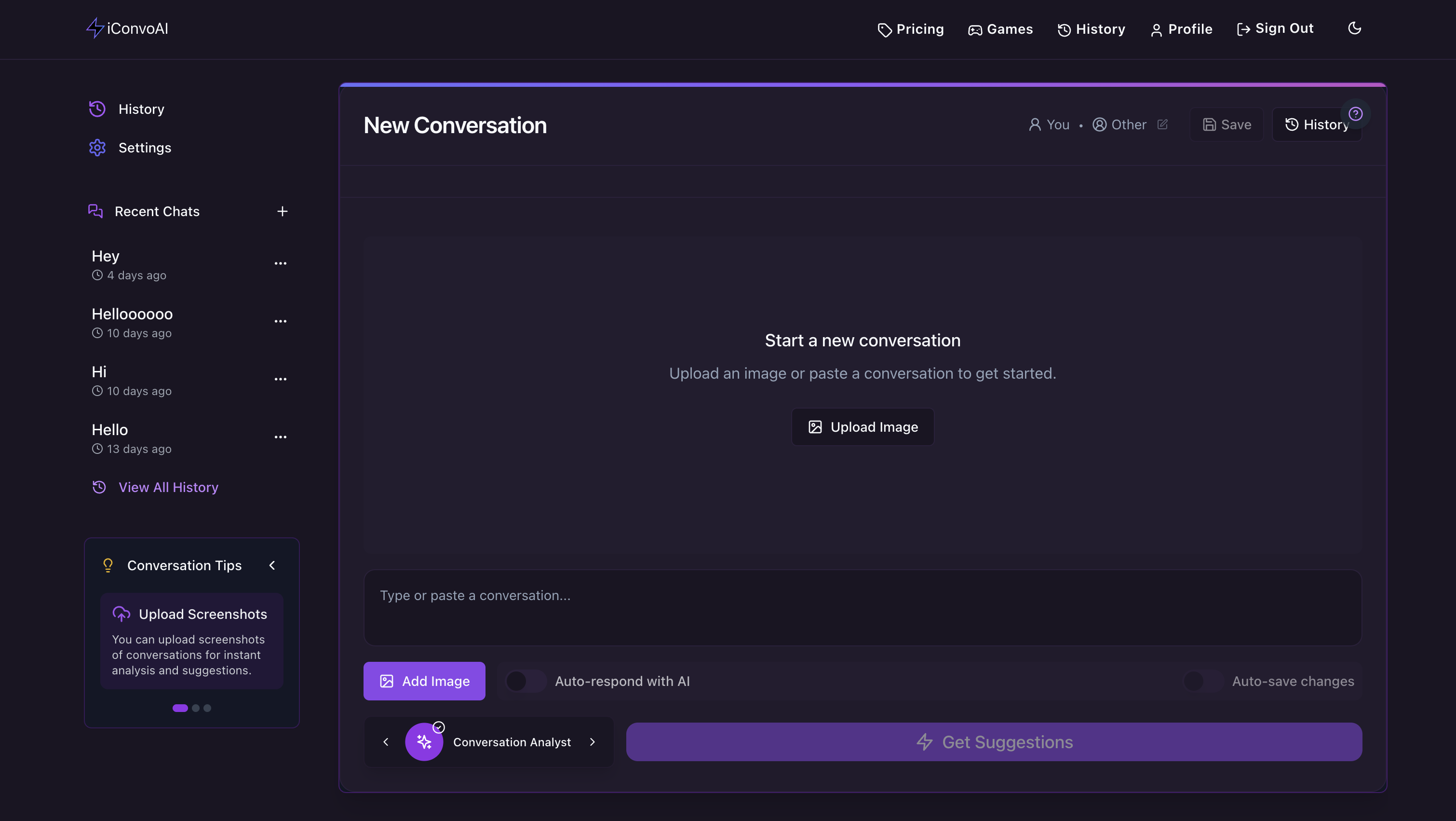 Start a Conversation
